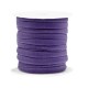 Stitched elastic Ibiza cord 4mm Dark purple